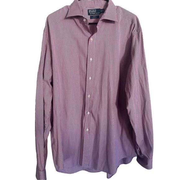 Polo by Ralph Lauren Mens Multicolor Regent Classic Fit Button-Up Shirt 18 - Picture 1 of 13